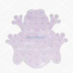 ALFOMBRILLA DUCHA RANA MORADA