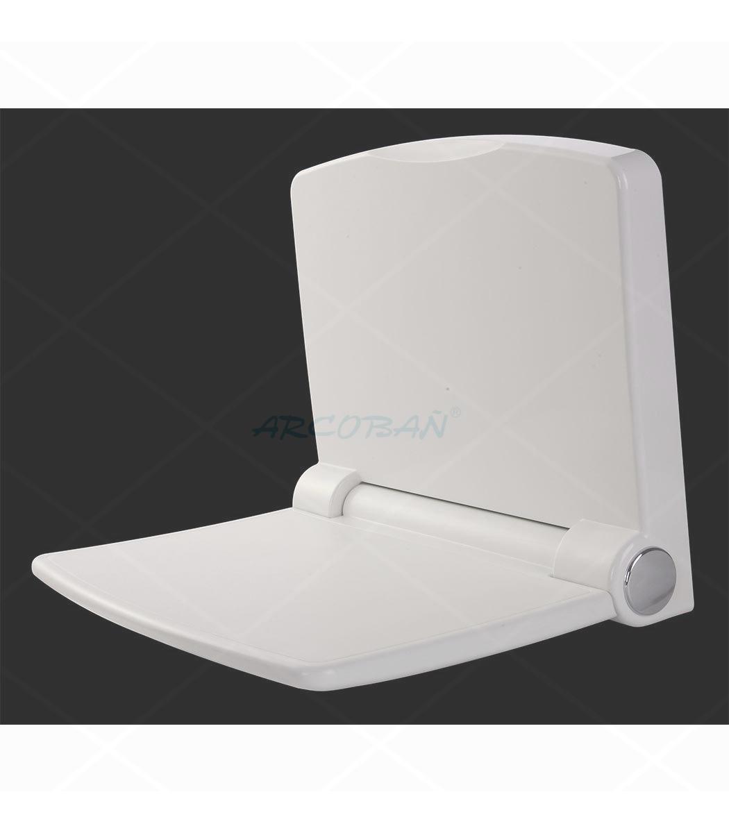 asiento abierto colgar pared mayores ASIENTO DUCHA SOFT CLOSE - Imagen 1