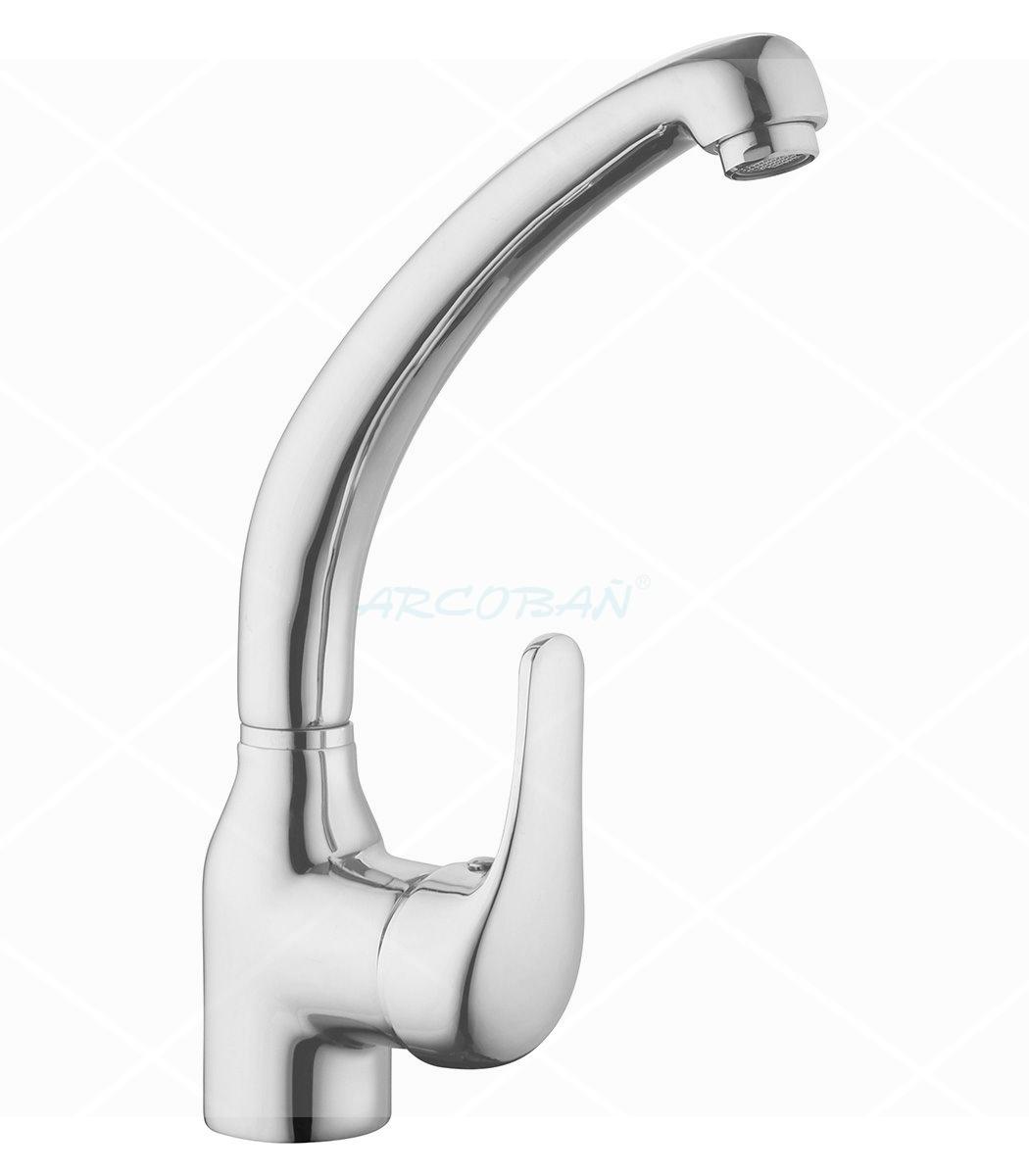 grifo caño fundido fregadero cromo MONOMANDO FREG. HALCÓN - Imagen 1