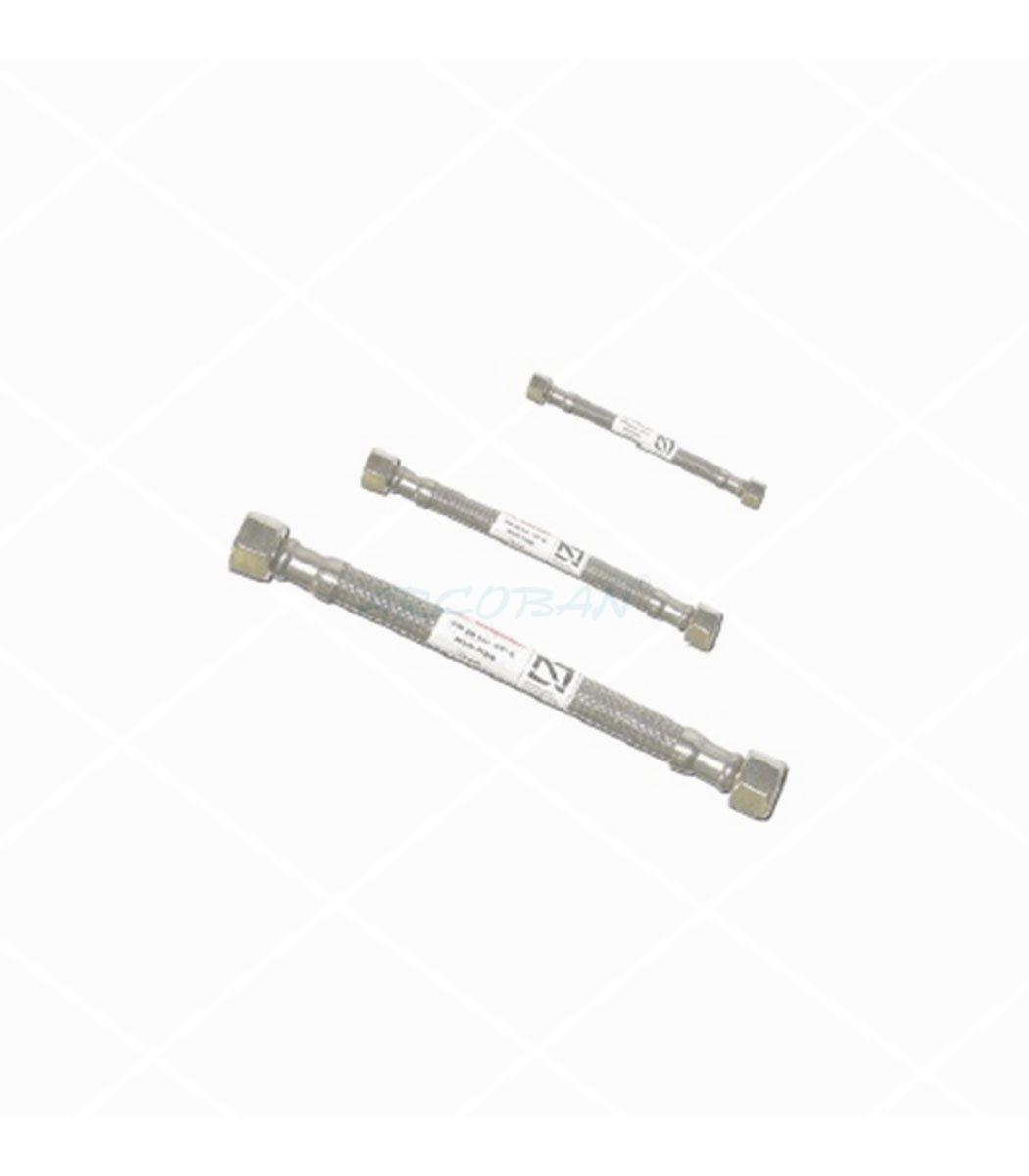 latiguillo macho hembra conductor flexible BOLSA DE 10UDS LATIGUILLOS 10 CM M3/8 H1/2 - Imagen 1