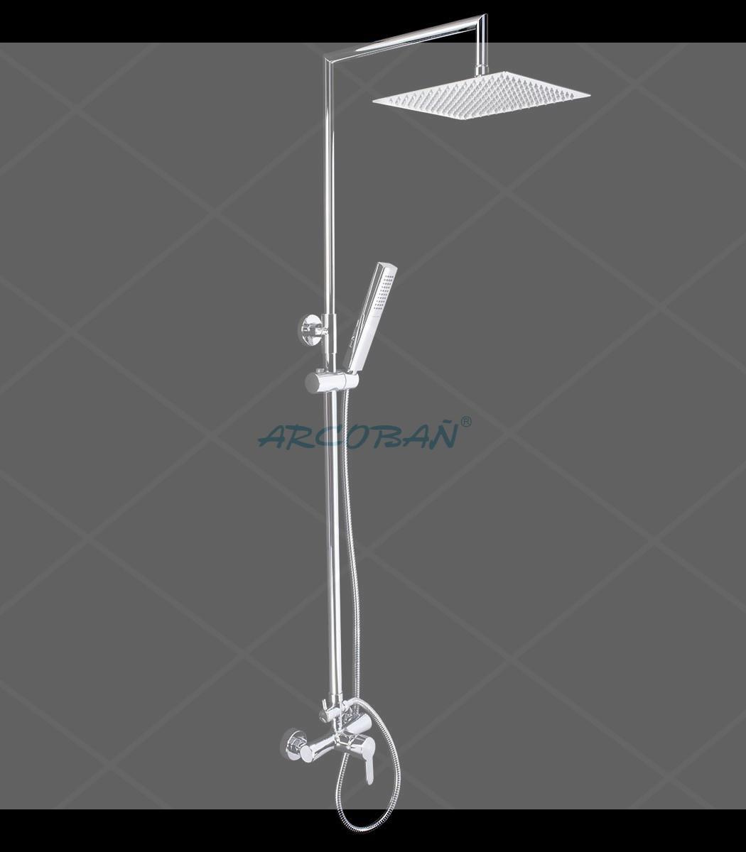 13ESTE2 Este golf-n COLUMNA DUCHA ESTE2 MONOMANDO GOLF Cuadrado - Imagen 1