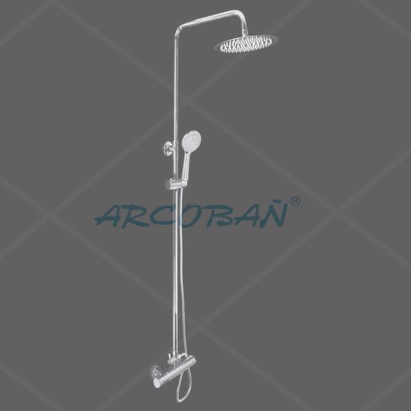 13OESTE4 Oeste inversa mango Pisuerga n COLUMNA DUCHA OESTE4 TERMOSTÁTICA INVERSA - Imagen 1