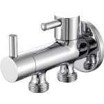 LLAVE LAVADORA DOBLE EN LÍNEA 1/2-1/2
