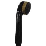 MANGO DUCHA UNIVERSAL NEGRO/ORO
