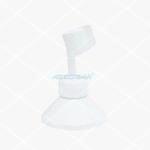 SOPORTE CÓNICO RÓTULA ABS BLANCO