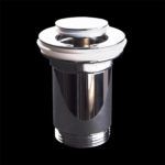 VÁLVULA CLIC CLAC CROMO TAPÓN PEQUEÑO