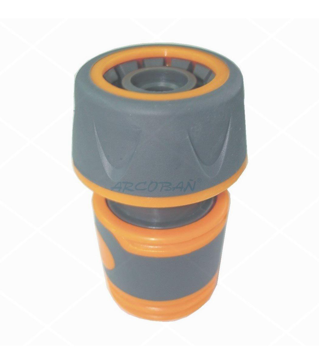 conector manguera abs grifo jardin 15co19 CONECTOR PARA MANGUERA 19-21 MM 1/2 - Imagen 1