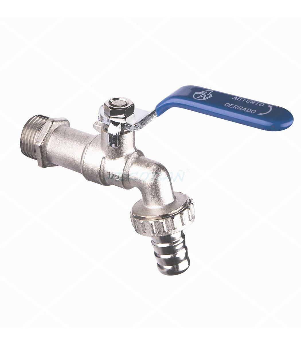 grifo jardin media codo manguera 25GC02 GRIFO CODO JARDIN MANGUERA 1/2 - Imagen 1