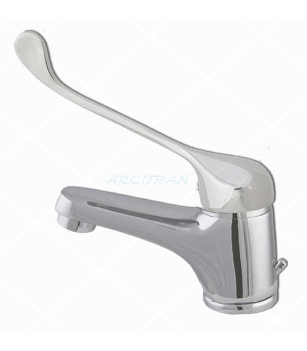monomando baño gerontologico laton lavabo MONOMANDO LAVABO ARIES GERONTOLÓGICO - Imagen 1