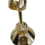 SOPORTE LATÓN CON TOMA CÓNICO ORO