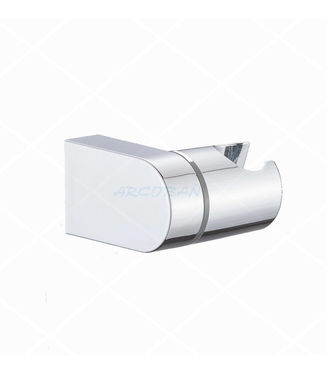soporte laton abs sujecion alcachofa SOPORTE RECTO ARTICULADO ABS CROMO - Imagen 1