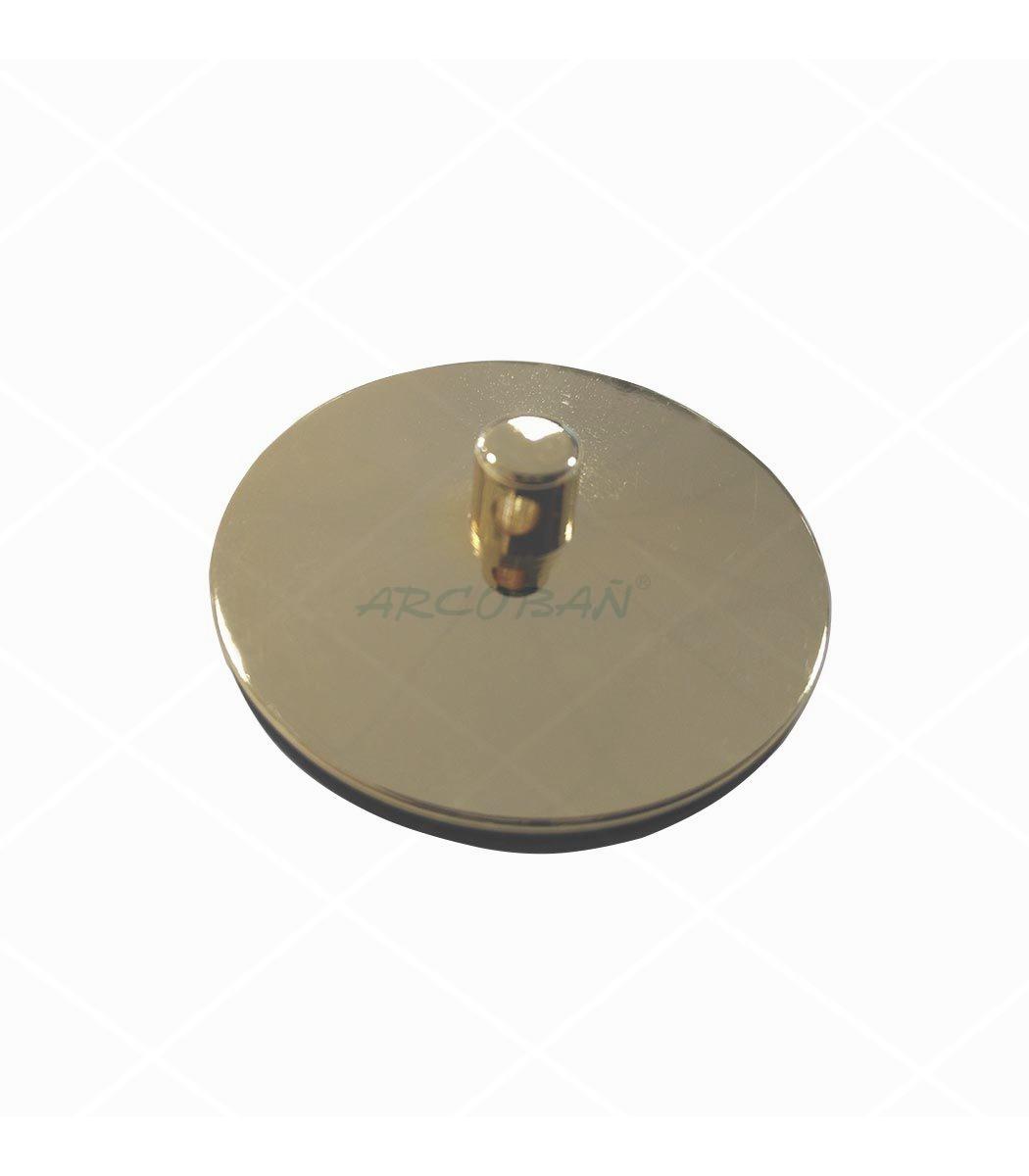 tapon lavabo bañera oro laton TAPÓN LAVABO/BAÑERA ORO - Imagen 1
