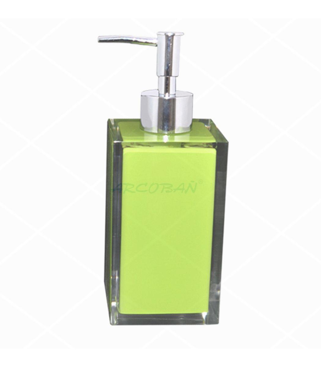 dosificador lavabo cocina baño verde DOSIFICADOR/DISPENSADOR TAMAR VERDE - Imagen 1