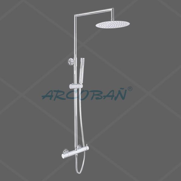 13ESTE11 Columna Este M. Lexus circular n COLUMNA DUCHA ESTE11 LEXUS Monom. inver/integr. circular - Imagen 1