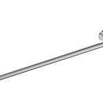 TOALLERO DE BARRA HAYA ACERO INOX 60cm