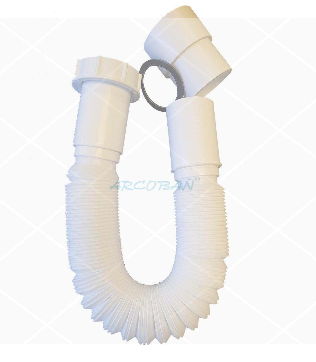 40TEX12 TUBO SIFON 40 ó 50 REFORZADO EXTENSIBLE 1 1/2 - Imagen 1