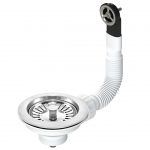 CONJUNTO VÁLVULA FREG. ACERO CON REBOSADERO