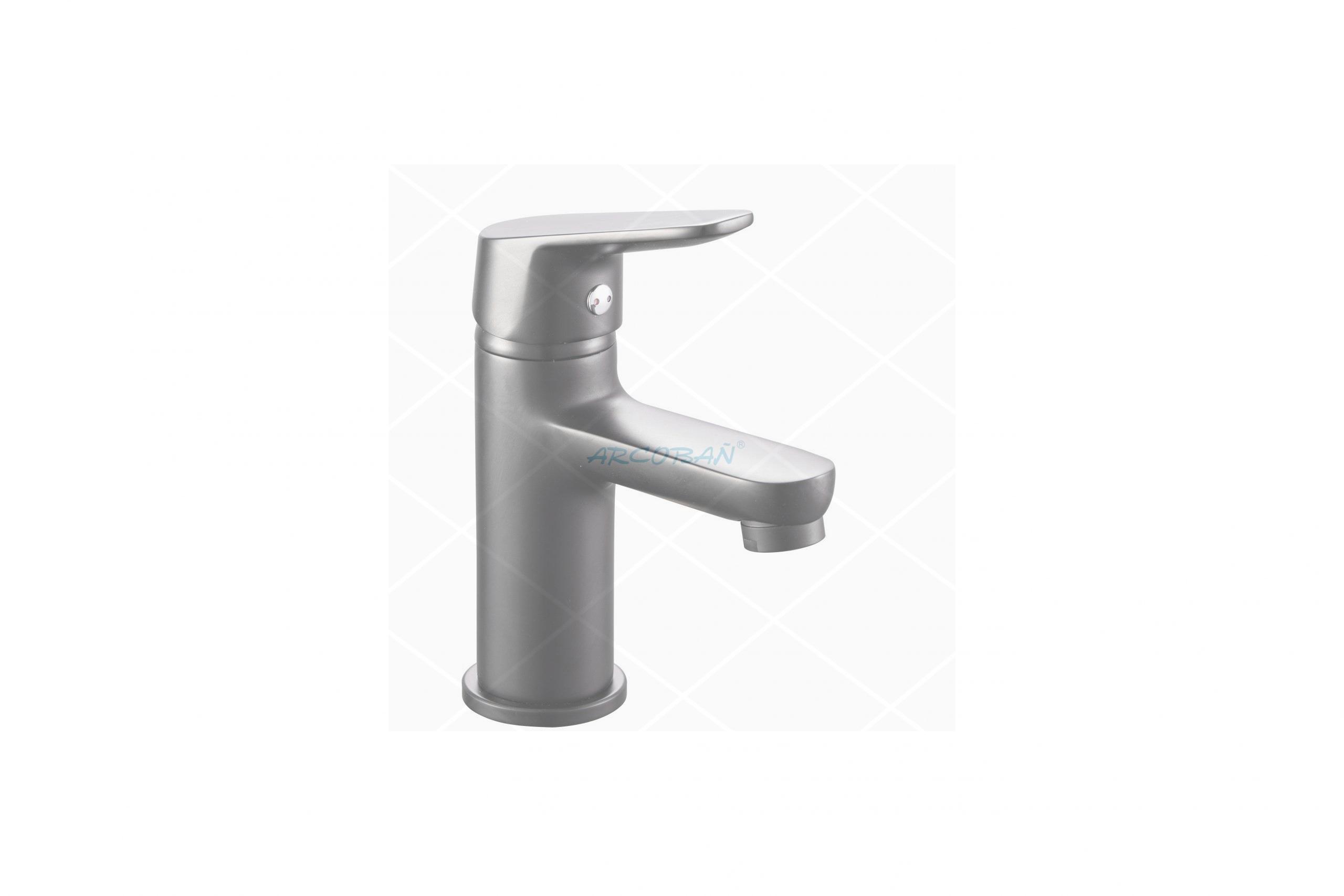 monomando lavabo negro baño lotus MONOMANDO LAVABO LOTUS NEGRO - Imagen 1