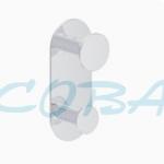 PERCHA DOBLE  ADHESIVO  "HAYA"