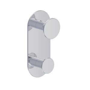 PERCHA DOBLE  ADHESIVO  "HAYA"