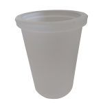 VASO ESCOBILLERO CRISTAL HAYA