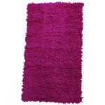 ALFOMBRA DE BAÑO "LOVE" FUCSIA