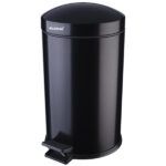 PAPELERA PEDAL NEGRA 8L