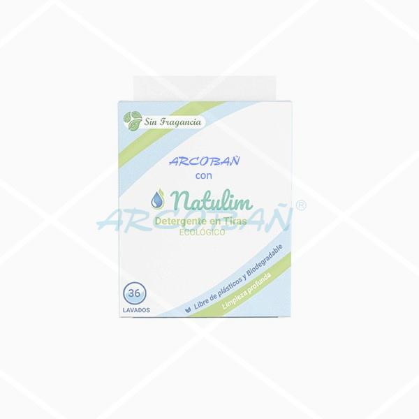 detergente Natulim tiras ecolimpieza sin fragancia ECO-TIRAS DETERGENTE SIN FRAGANCIA - Imagen 1