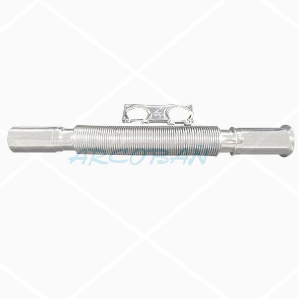 tubo flexible cromo TUBO SIFON CROMO EXTENSIBLE 1" 1/4 X Ø 32 - Imagen 1