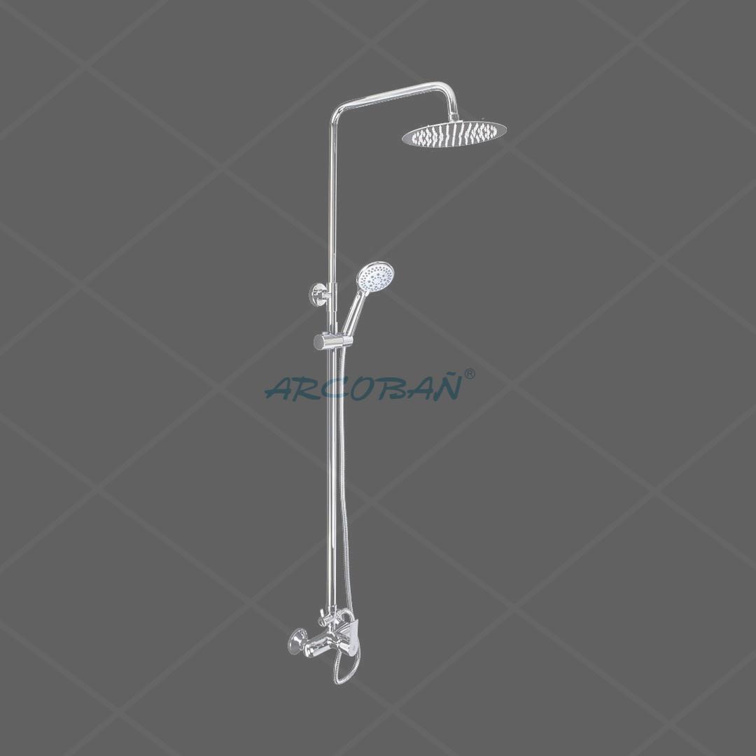 13STAR14 Columna Star kappa circular n COLUMNA DUCHA STAR14 MONOMANDO KAPPA Circular - Imagen 1