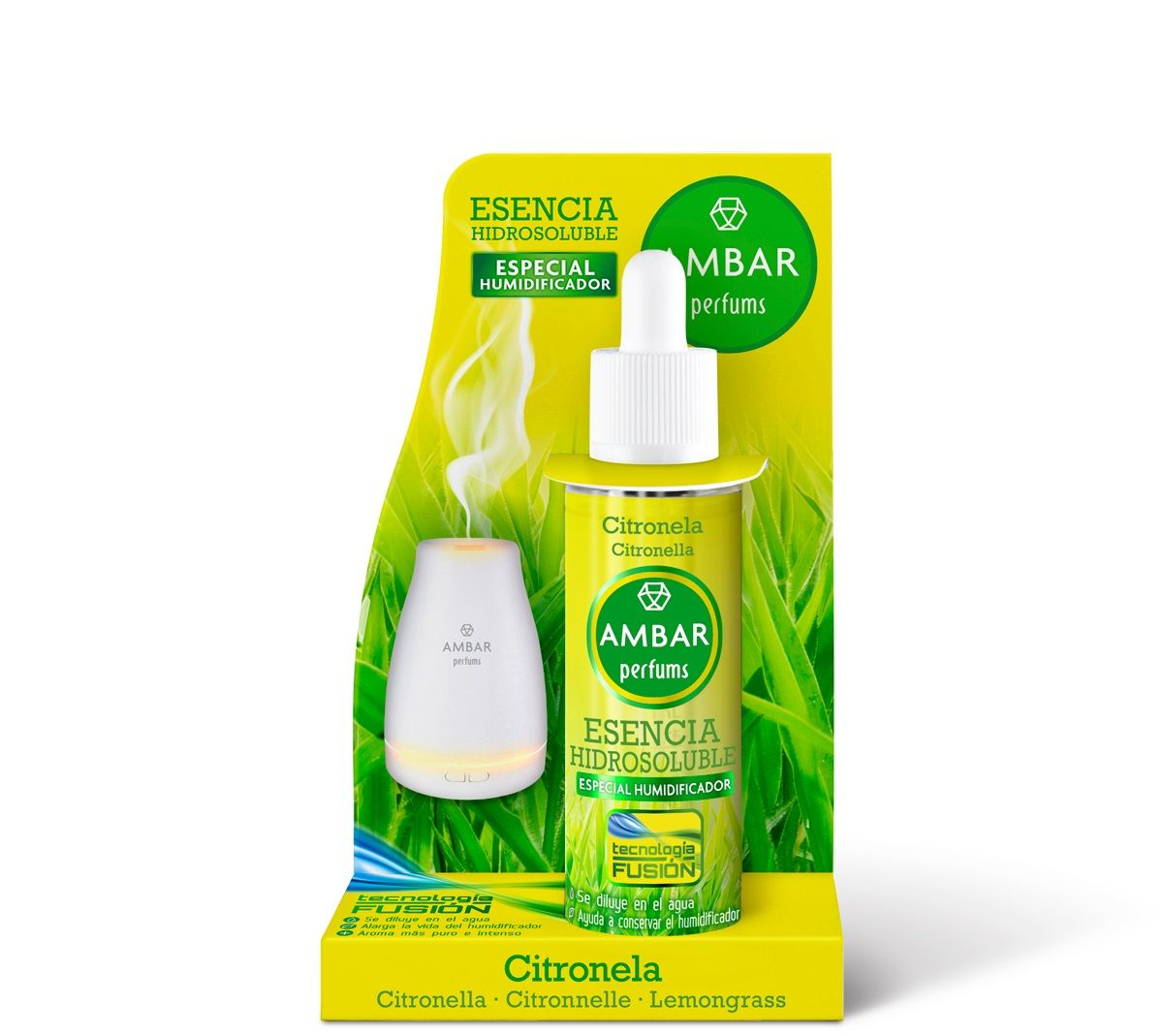 Esencia fusion humidificador citronella