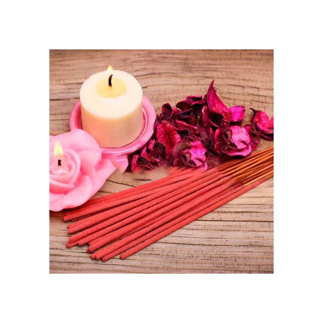 incienso rosas varillas ambar quemar