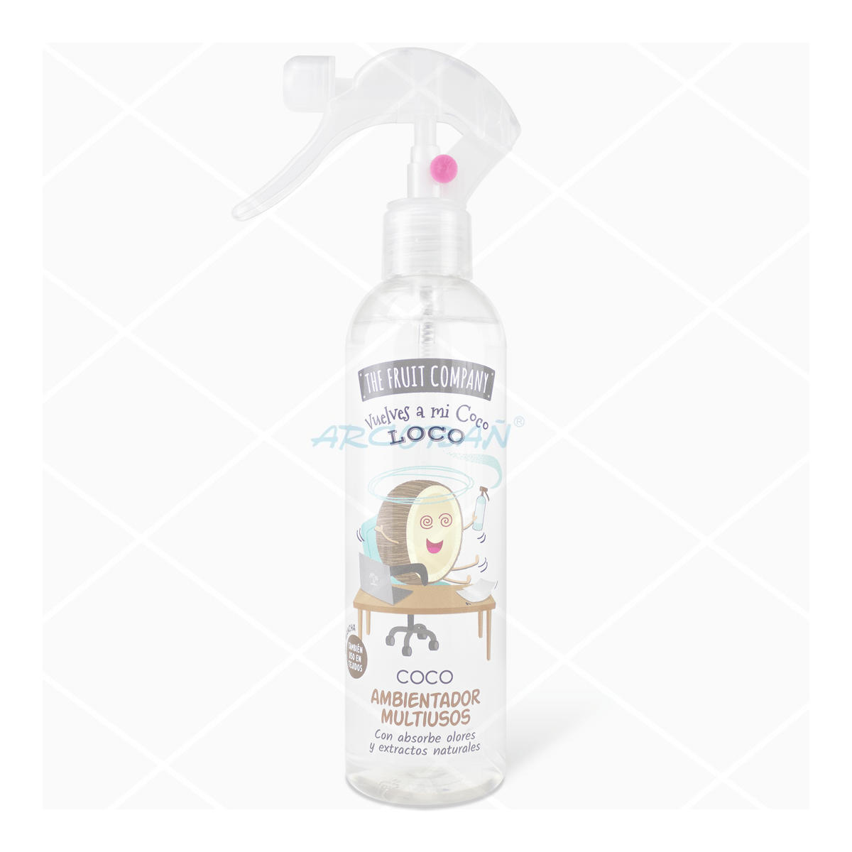 Spray ambientador multiusos coco 250ml TFC SPRAY AMBIENTADOR MULTIUSOS COCO 250ML - Imagen 1