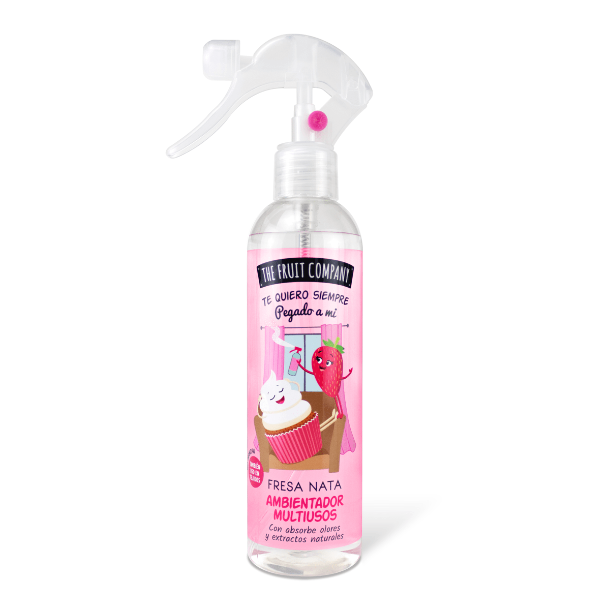 Spray ambientador multiusos fresa y nata 250ml TFC