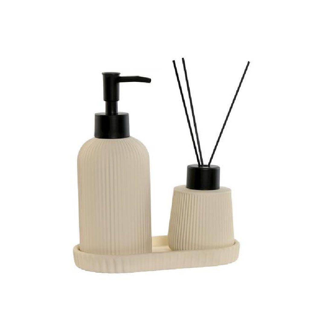 Dosificador + mikado beige Ibiza