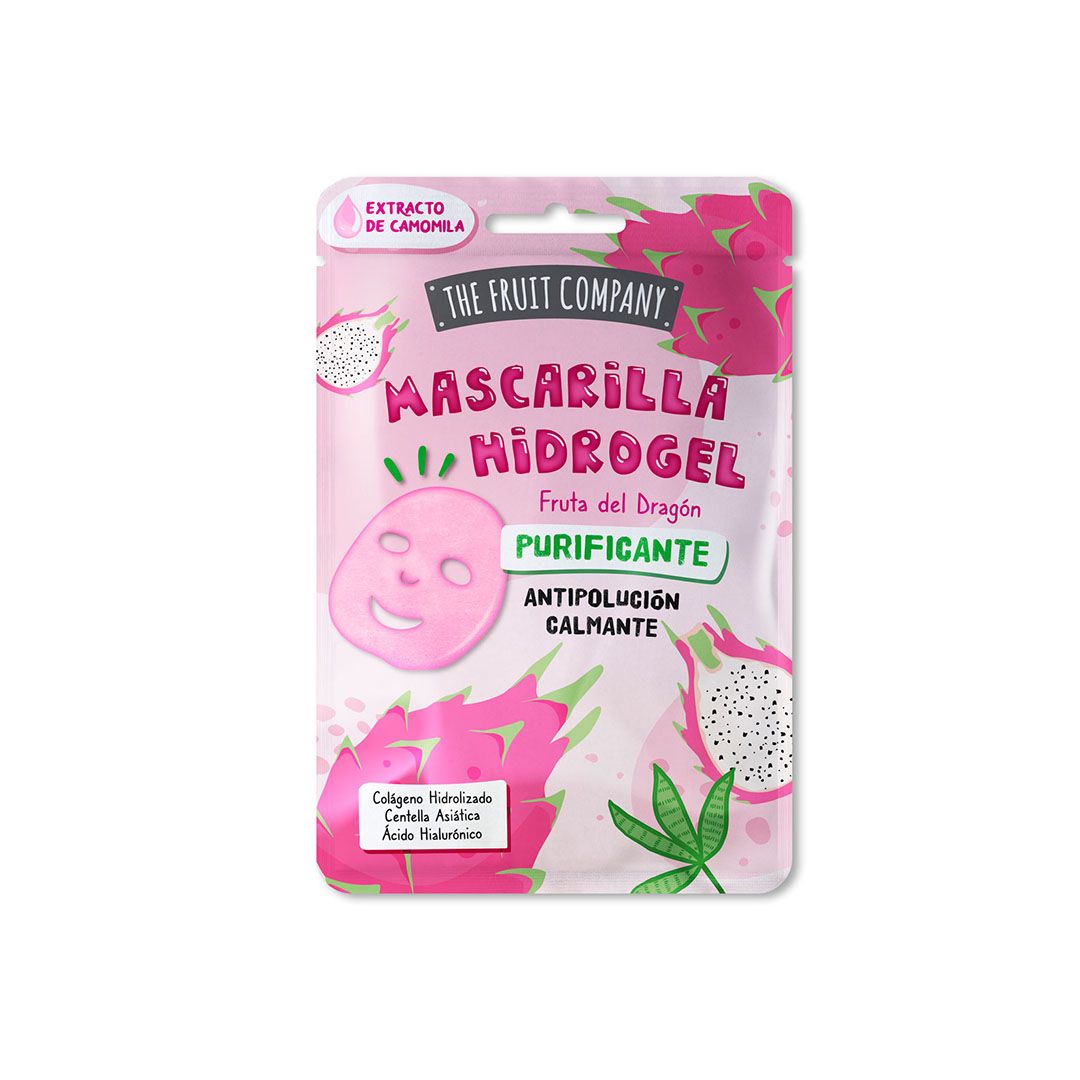 mascarilla facial hidrogel fruta del dragón purificante 31gr