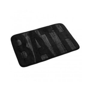 ALFOMBRA DE BAÑO BATH NEGRA