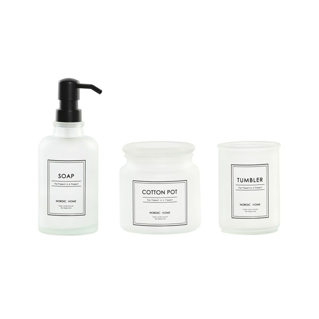 Set dosif + vaso + algodonero Helsinki