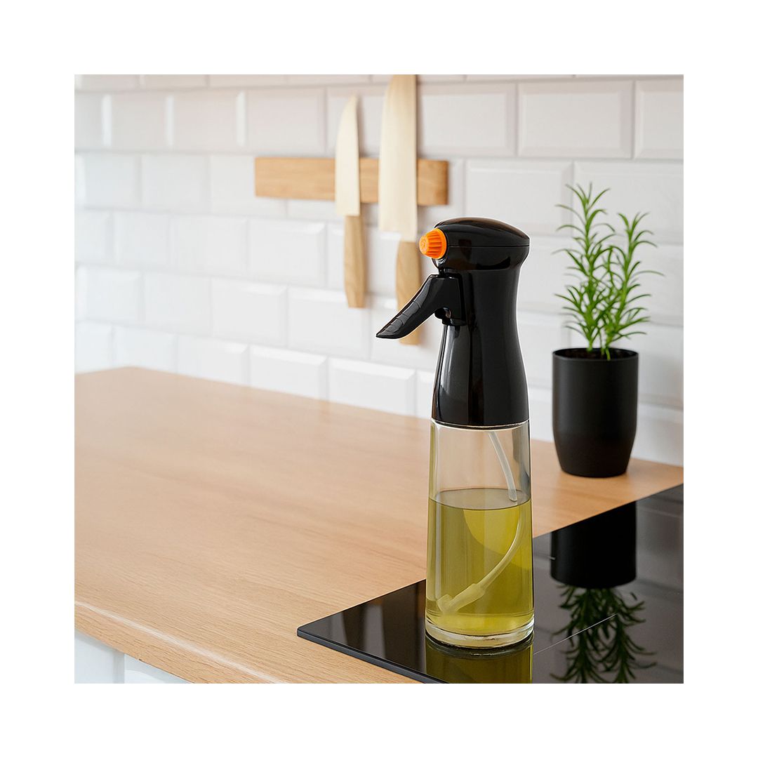 Pulverizador aceite negro regulable 230ml