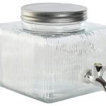 DISPENSADOR DE BEBIDA RAYADO BASIC CROMO