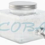 DISPENSADOR DE BEBIDA RAYADO BASIC CROMO