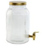 DISPENSADOR DE BEBIDA CRISTAL/ORO