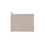 NECESER LUCIA CUADROS BEIGE CARTERA XL