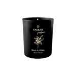 VELA BLACK&WHITE BAYAS ROJAS 125GR. AMBAR