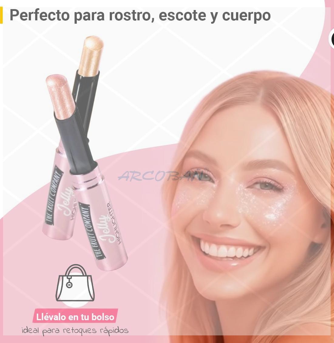 jelly bolso PACK 4UDS. ILUMINADOR JELLY HIGHLIGHTER TFC + REGALO NECESER - Imagen 1