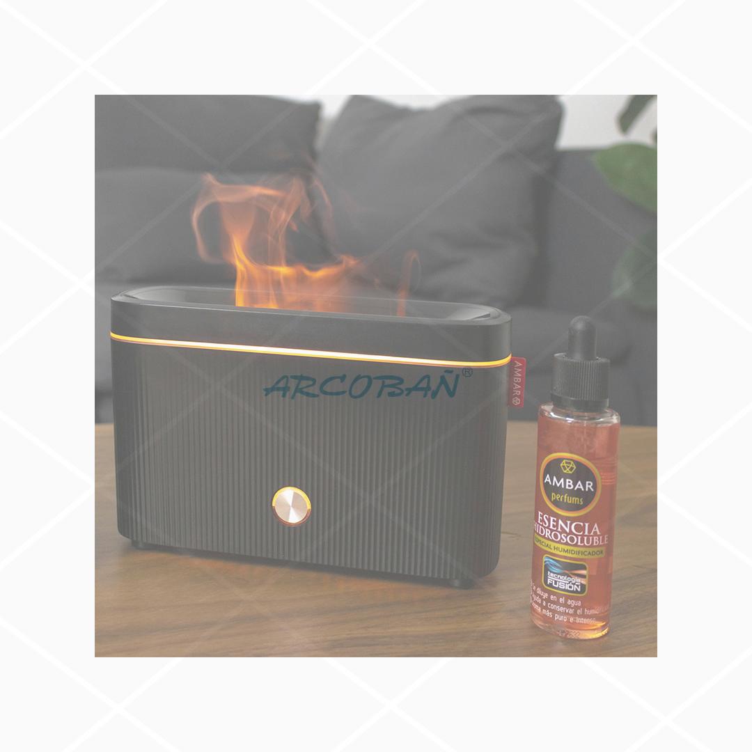 Humidificador flame 3.0 + regalo esencia HUMIDIFICADOR FLAME 3.0 NEGRO + 1 ESENCIA OBSEQUIO - Imagen 1