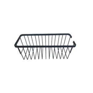 CESTA RECTANGULAR 35CM NEGRA