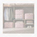 CAJA ALMACENAMIENTO ROSA S (26X38X26cm)